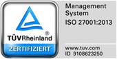New Solutions ist ISO 27001 zertifizierter Softwareanbieter von Shopfloor-Software.